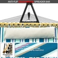 thumbnail image 4 of Tranquillo Unity Support de Hamac Ajustable, Support de Hamac Double en Acier Capacité de 800 Lb pour 2 Personnes, Support Préassemblé de Qualité Supérieure pour Intérieur Extérieur, Feuille Bleue, 4 of 10