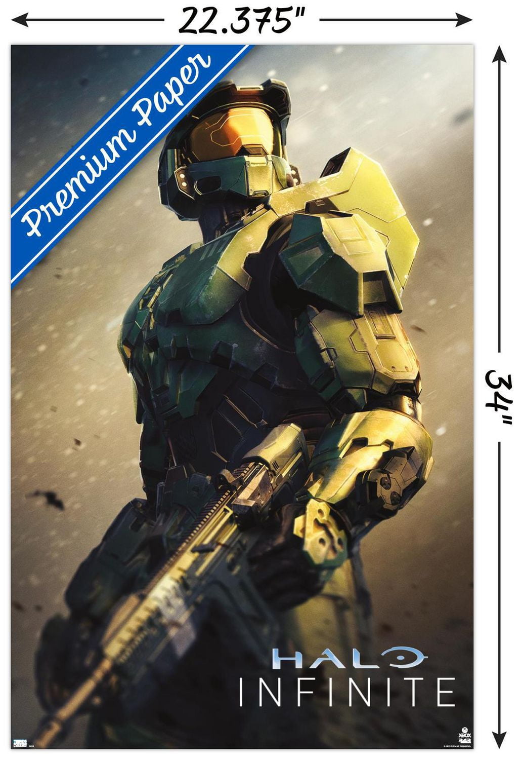 Halo Infinite - Become Wall Poster, 22.375" x 34" Framed