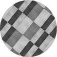 thumbnail image 1 of Ahgly Company Tapis d'Intérieur Ronds Transitionnels Lavables à la Machine, Gris Carbone, 3 Pieds Rond, 1 of 7