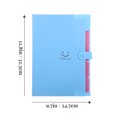 thumbnail image 2 of 2Pcs Bright Color Filling Folder Office Document Organizer Accordion File Folder, 2 of 8