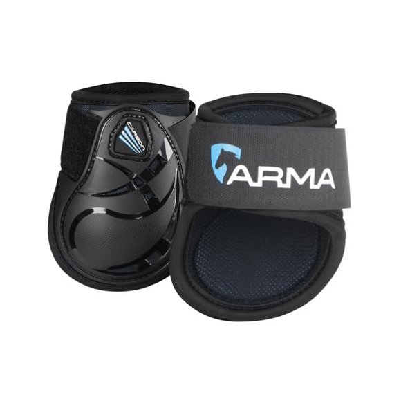 Shires Arma Carbon Fetlock Boots (Black Pony)