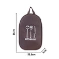 thumbnail image 2 of Wzzjkit Outdoor Cookware Portable Camping Kitchenware Storage Bag Tableware Picnic Supplies Camping Tools Storage, 2 of 2