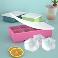 thumbnail image 4 of Binwennn Large Ice Cubes for with 6 Grid Silicone Ice Tray With Lid Reusable Ice Maker For Juice Drinks Coffee, 4 of 7