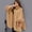 Khaki, variant on Miqool Winter Coat Women's Cape Jacket Ladies Bat Sleeve Warm Cape Overcoat Long Cloak Outwear Casual Open Front Shawls on Sale Clearance