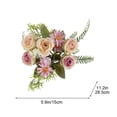 thumbnail image 3 of Birdeem Flowers Artificial for Decoration, Flowers for Decoration, Imitation Flower Home Decoration Wedding Handheld Flower Wall Artificial Flower, Artificial Flowers for Decoration, 3 of 8
