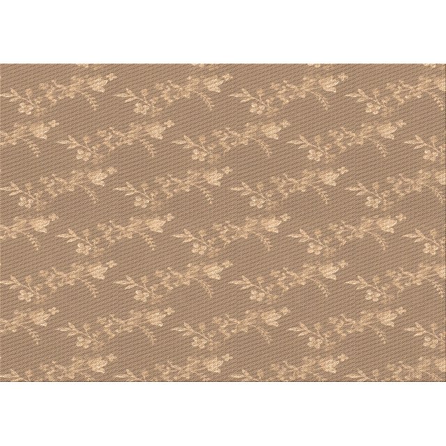 Ahgly Company Machine Washable Indoor Rectangle Transitional Brown Sand Brown Area Rugs, 2' x 5'