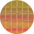 thumbnail image 1 of Ahgly Company Machine Washable Indoor Round Transitional Yellow Area Rugs, 8' Round, 1 of 7