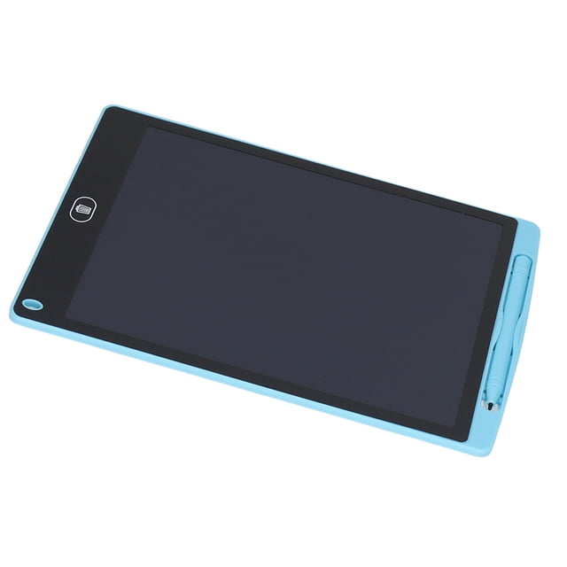 Doodle Board, 12in LCD Writing Tablet Built in Battery Wide Application Eye Protection for Family Sky Blue,Space Black