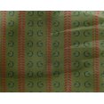 thumbnail image 4 of oneOone Georgette Viscose Fabric Leaves & Swirl Block Fabric Prints By Yard 42 Inch Wide, 4 of 4