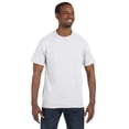 thumbnail image 2 of Hanes ComfortBlend EcoSmart T-Shirt à Col Ras du Cou pour Hommes, P, Blanc, 2 of 5