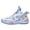 Sky Blue, variant on AUDeals High Top Basketball Shoes, Wear Resistant Graffiti Sneakers with Non Slip Breathable Comfort for Men and Women (Pink, 6.5)