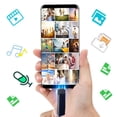 thumbnail image 2 of USB C Flash Drive 128GB Memory Stick USB 3.0 Type C Flash Drive Thumb Drive High Speed for Android Phone, PC, Tablet, Mac, USB C Smartphone Data Transfer (128GB*2PACK BLACK), 2 of 3