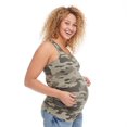 thumbnail image 4 of Paisley Sky Maternity Ruched Side Tank, 4 of 6