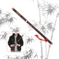 thumbnail image 1 of C Key Chinese Traditional Instrument Dizi Bitter Bamboo Flute with Chinese Knot for Beginners, 1 of 7