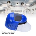 thumbnail image 4 of Fencing Face Cover, Mesh Structure Stab Proof Fabric, for Kids Training, with Anti Piercing Lining, Thickened Brim Design, 4 of 7