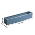 thumbnail image 3 of ABPWLY Slipper Storage Rack Bathroom Slippers Rack Wall Mounted Toilet Slippers Rack Wall Shoe Storage Clearance Dorm Room Essentials Canada Days Dorm Room Essentials Home and Kitchen, 3 of 6