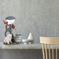 thumbnail image 4 of Outdoor Garden Dwarf Statue-resin Statue Lighting Rabbit Squirrel Solar Led Light Welcome Sign Gnome Yard Lawn Large Figurine, 4 of 11