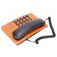 thumbnail image 3 of Téléphone Filaire, Dernier Numéro Téléphone Fixe Multifonctionnel pour Bureau pour Maison Rouge, Bleu, Orange, Rose Rouge, 3 of 7
