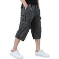 thumbnail image 3 of cllios Mens Cargo Pants Relaxed Fit Multi Pockets Pants Work Work Pants Loose Camping Cargo Pants, 3 of 5