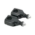 thumbnail image 1 of jinwen 2x 28MM 1 1/8" Handlebar Riser Mount Clamps Motorcycle Dirt Bike ATV Black, 1 of 5