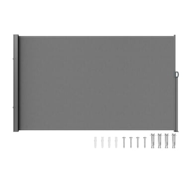 VEVOR Auvent Latéral Rétractable 71 Pieds' x 138 Pieds' Écran de Patio Clôture Séparateur Clôture