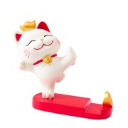 Desk Phone Stand Fortune Cat Portable Phone Holder Stand for Home