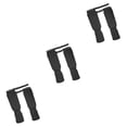 thumbnail image 2 of Transemion 1 Pair Shin Instep Guards MMA Elastic Protector and Protection Supplies Training Black L 3Set, 2 of 6