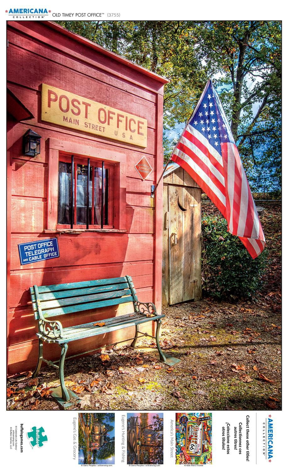 Buffalo Games - Le puzzle Americana Collection - Old Timey Post Office - en 500 pièces