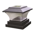 thumbnail image 1 of Solar Post Lights Outdoor Fence Cap Light for Posts Patio Garden Decoration White Lighting Black，Lighting Solar Outdoor Post Cap Lights Light for Fence, 1 of 8
