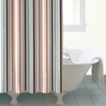 thumbnail image 2 of Shower Curtain Set with Snap-in,Sage Green Grey Abstract Line Style (3) Shower Curtains Waterproof Shower Liner,Aesthetic Neutral Polyester Shower Liner,72x72Inch, 2 of 4