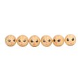 thumbnail image 2 of Perles Visage Smiley, Perles Rondes en Bois pour Artisanat, 2 of 8