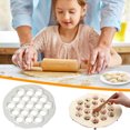 thumbnail image 1 of Fridja Clearance Under 5$ 19 Hole Dumpling Maker Dumpling Maker Gadgets Tool Dough Press Ravioli Making Mould DIY Kitchen, 1 of 5