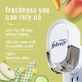 thumbnail image 3 of Febreze Plug In Air Freshener, Odor-Fighting Scented Oil Refill, Mango Splash Scent, 4 Refills, 3 of 6