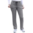 thumbnail image 1 of Adar Pro Heather Pantalon d'Uniforme Ajusté à Jambe Fuselée pour Femmes, Gris Chiné, TP, 1 of 7