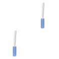 thumbnail image 2 of Transemion Pumice Stone Toilets Brush with Handle Grill Feet Rust Care Bath Pool for Blue 20.5cm 2Set, 2 of 6