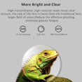 thumbnail image 4 of Active Shutter 3D Glasses, 144Hz Refresh Rechargeable 3D Glasses for DLP L Ink 3D Projector, 1080P Glasses Wearable by Myopic People with Long Battery, 4 of 5