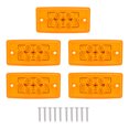 thumbnail image 2 of Lumières de Marquage LED, Lumières de Liquidation LED Durables Ambres pour Camion RV Yacht, 2 of 8