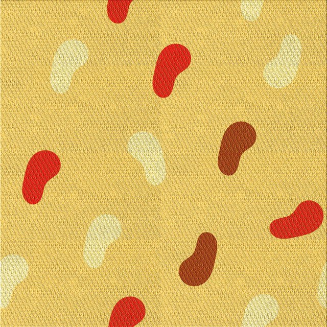 Ahgly Company Tapis d'Intérieur Lavable à la Machine, Carré, Transitionnel, Jaune Audacieux, Tapis de Zone, 7 Pieds Carré