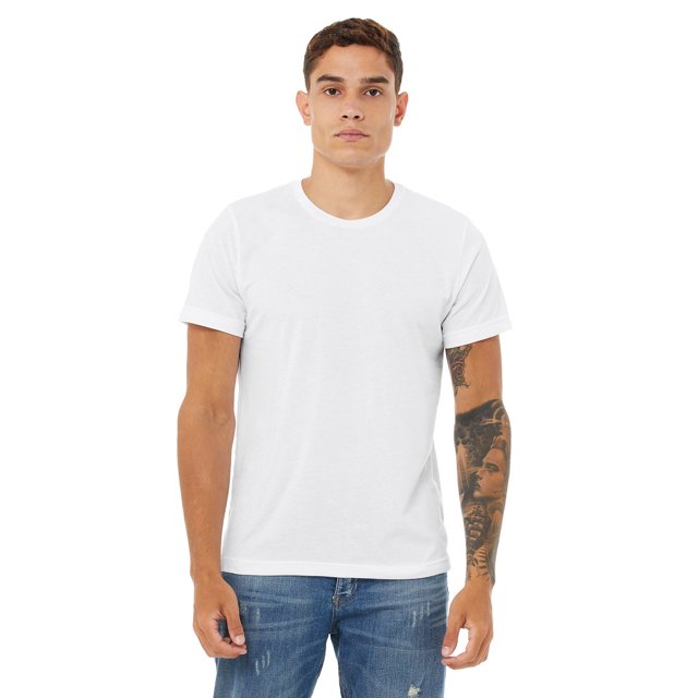 Unisex Poly-Cotton Short-Sleeve T-Shirt