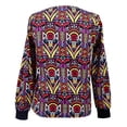 thumbnail image 2 of Womens Workwear Snap Front Warm-up Jacket, 2 of 3