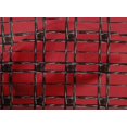 thumbnail image 4 of oneOone Cotton Poplin Fabric Check Ikat Decor Fabric Printed BTY 56 Inch Wide, 4 of 4