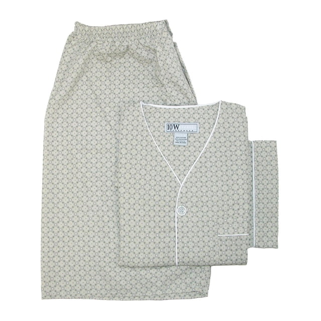 Ten West Apparel Short Sleeve Short Leg Pajama Set (Men's)