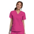 thumbnail image 1 of Landau Essentials Scrub Top for Women: 4 Pockets, Classic Relaxed Fit, Durable V-Neck 8219, 1 of 1