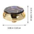 thumbnail image 2 of MasteelfCA Boutons de Trompette Boucles Bouton Piston Boutons Pressions Accessoires d'Instruments de Musique, 2 of 9