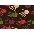 thumbnail image 1 of Ahgly Company Machine Washable Indoor Rectangle Transitional Saddle Brown Area Rugs, 2' x 4', 1 of 7