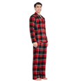 thumbnail image 4 of George Men's Notch Collar Pajama 2-Piece Set, 4 of 6