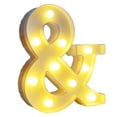 thumbnail image 2 of Cleaning Brushes Light Up Letters , LED Letters Lights Sign Alphabet And Number Big Lights Letter For Party Birthday Bar Battery Powered Christmas Decor Letter Lights, 2 of 3