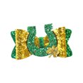 thumbnail image 3 of St. Patrick's Day - Themed Irish Green Bow Hair Clip for Festive Hair Styling, 3 of 4