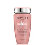 Kérastase Chroma Absolu, Chroma Respect Shampooing, Pour les cheveux sensibilisés ou endommagés, Protège et Hydrates, les cheveux fins à moyens, avec glycérine et acide hyaluronique, 250 ml