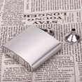 thumbnail image 1 of Stainless Steel Alcohol Flask,Portable Stainless Steel Wine Whisky Flask Wine Flask Exceptional Reliability, 1 of 12